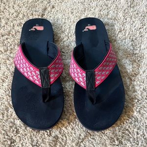 Vineyard Vines flip flops. Size 10 women’s.